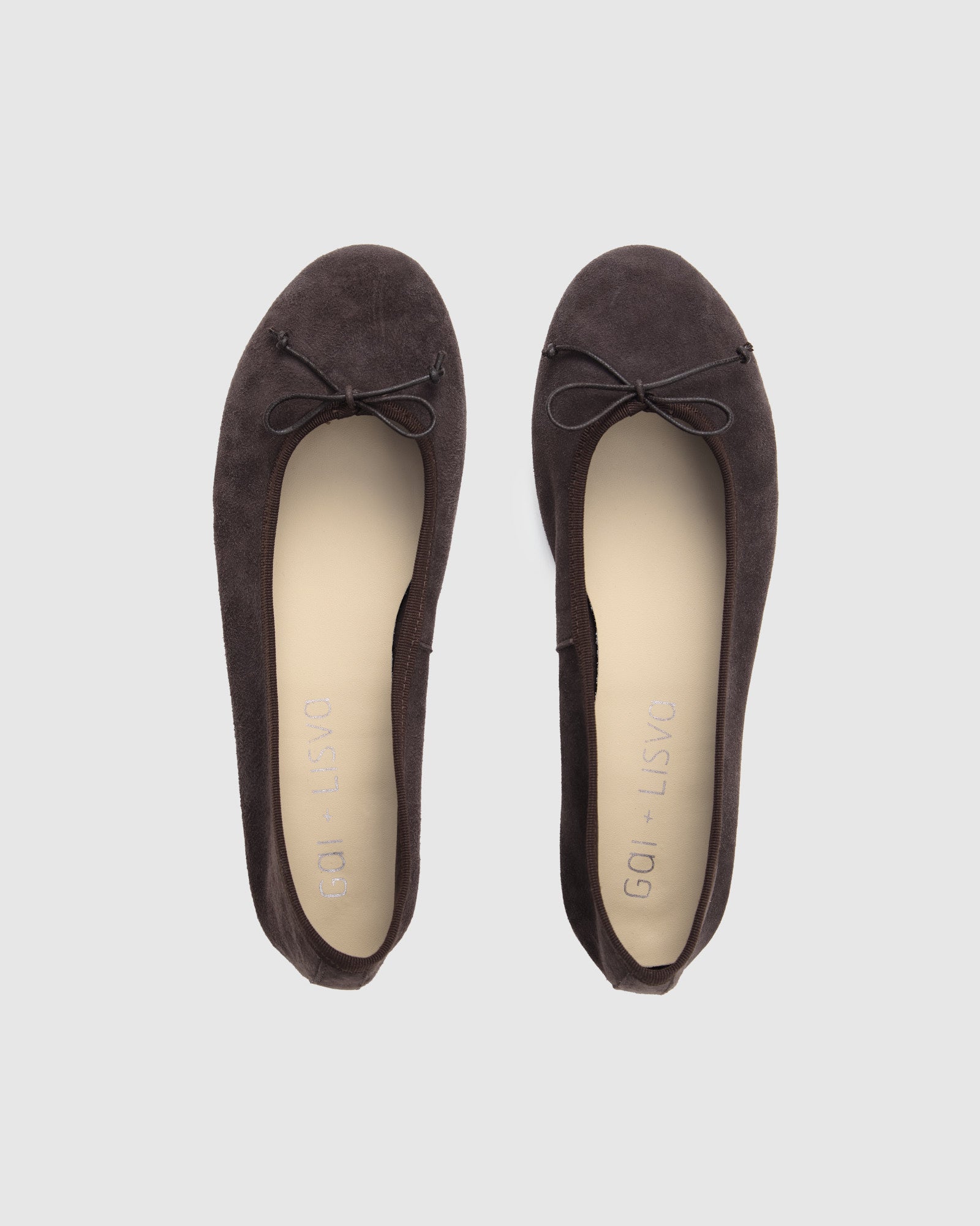 GAI+LISVA ACCESSORIES Ballerina Accessories Nubuck Brown
