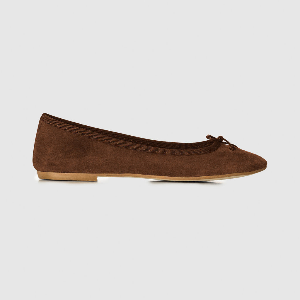 GAI+LISVA ACCESSORIES Ballerina Accessories Nubuck Chocolate