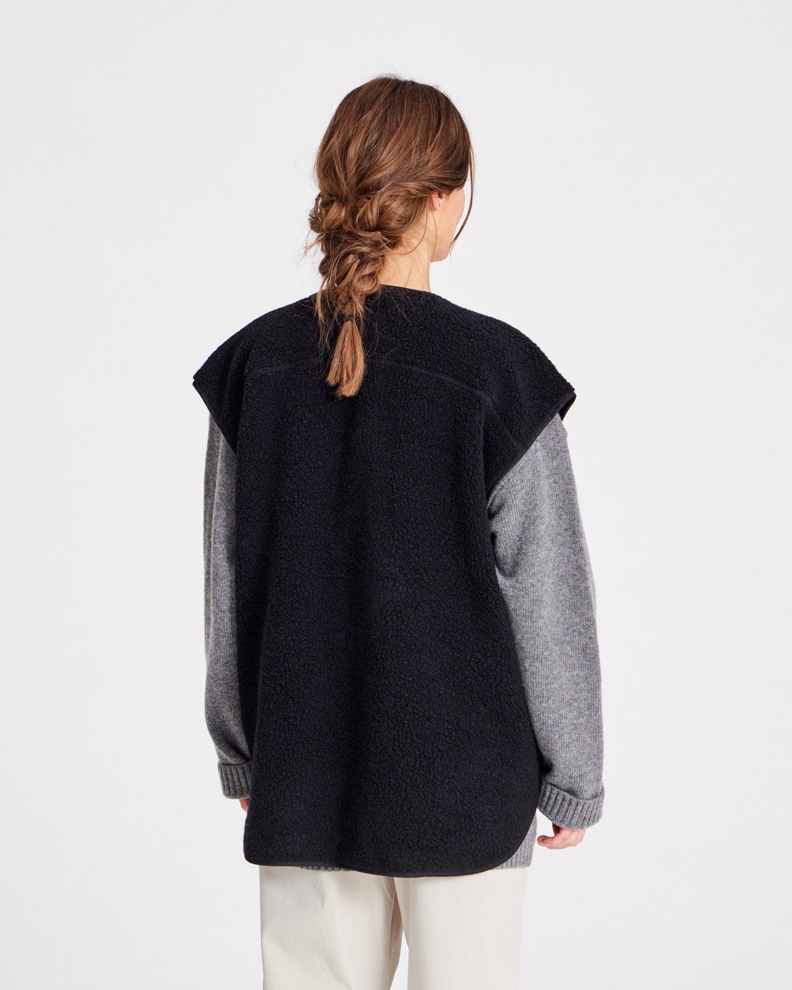 GAI+LISVA Beath Vest Jacket 650 Black