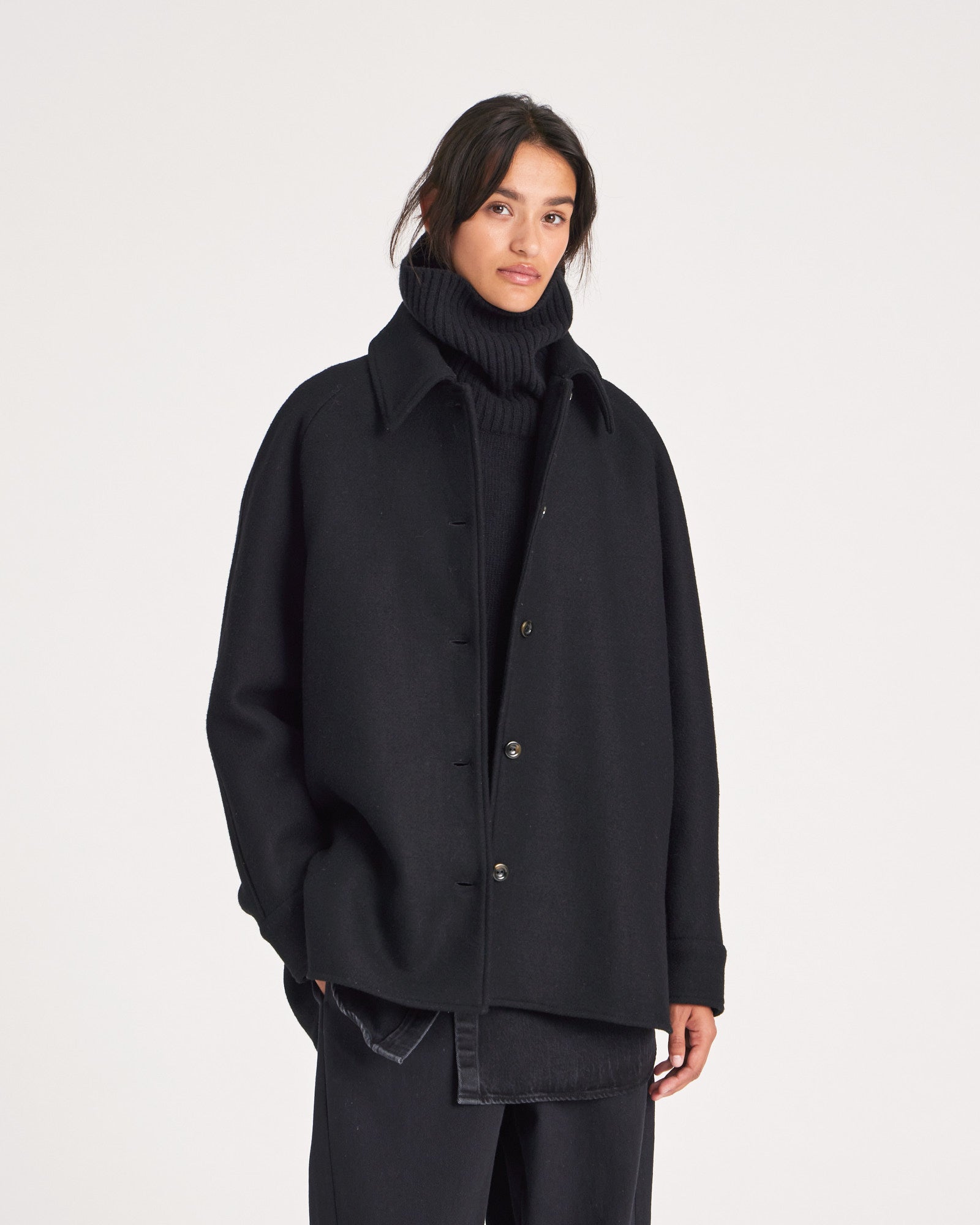 GAI+LISVA Bitten Jacket Coats & Jackets 650 Black