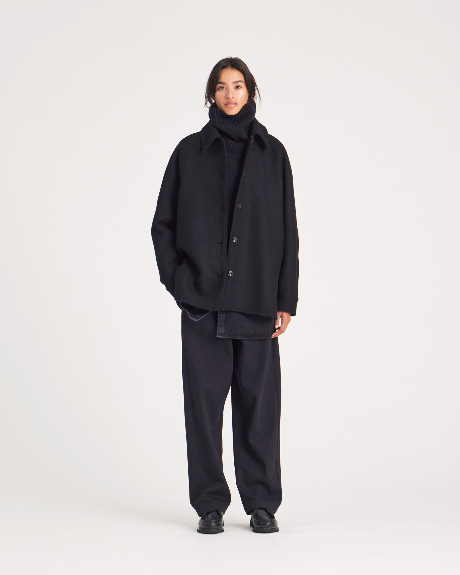 GAI+LISVA Bitten Jacket Coats & Jackets 650 Black