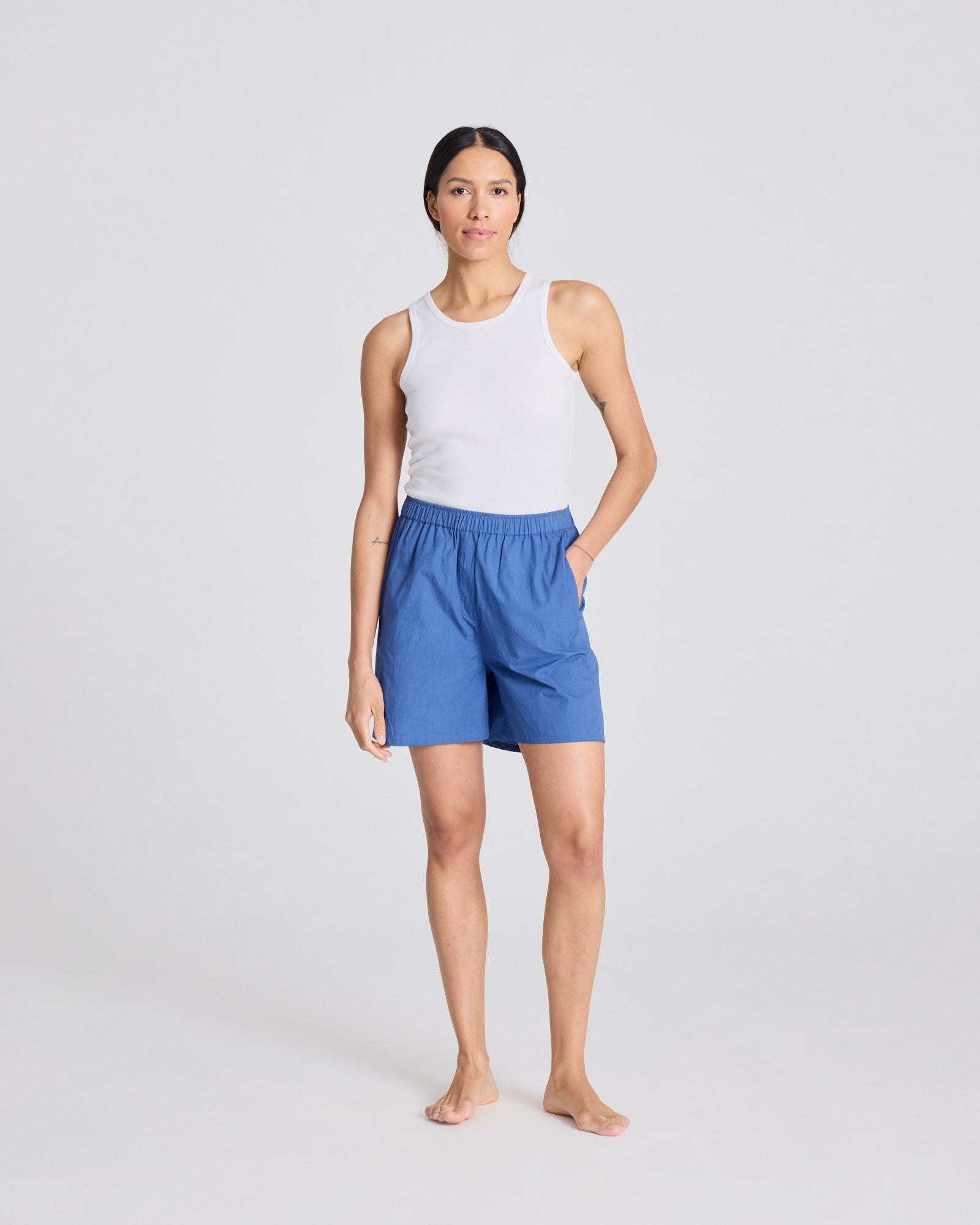 GAI+LISVA Caroline Shorts Poplin Pants & Shorts 514 Clear Blue