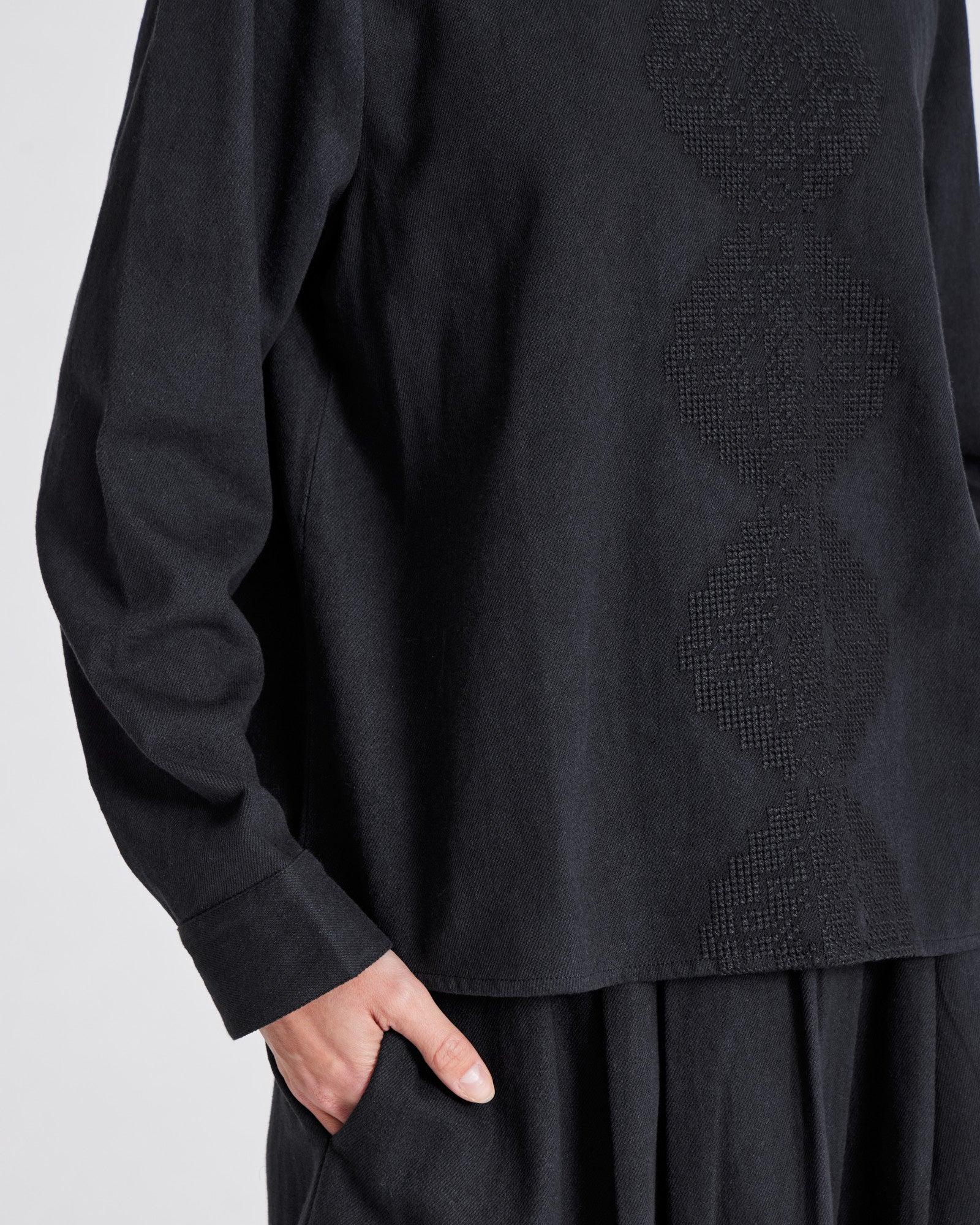 GAI+LISVA Edel Shirt Cotton Shirt 650 Black