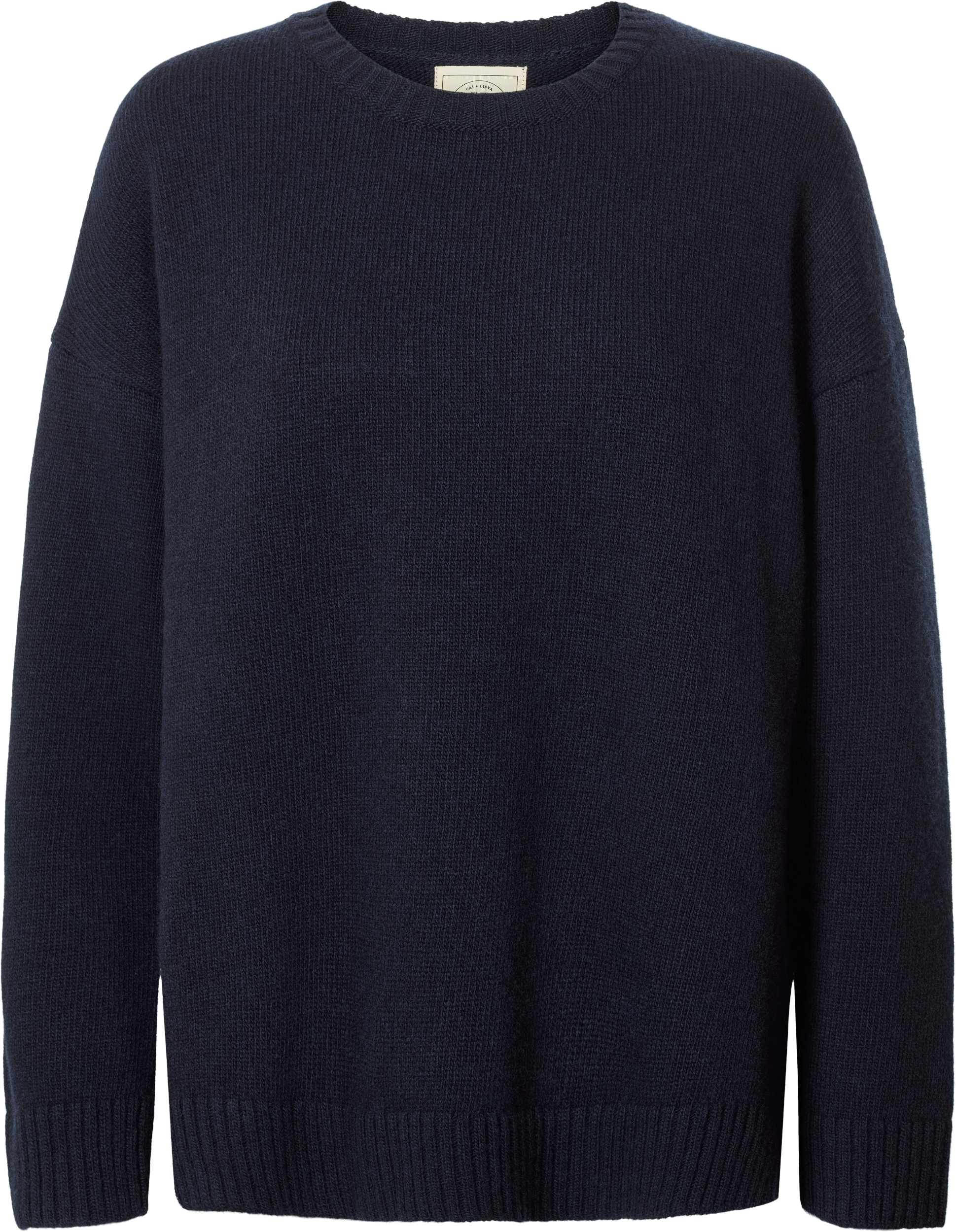 GAI+LISVA Emely Lambswool Knit GOTS Knitwear 181 Midnight Blue