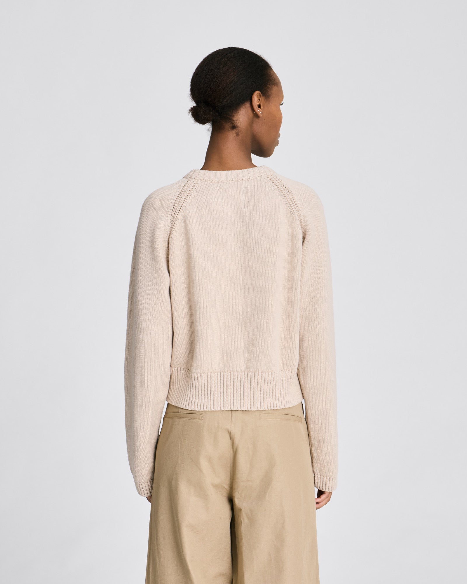 GAI+LISVA Inge Cardigan Cotton Knit GOTS Cotton l Knitwear 139 Ancient Grey