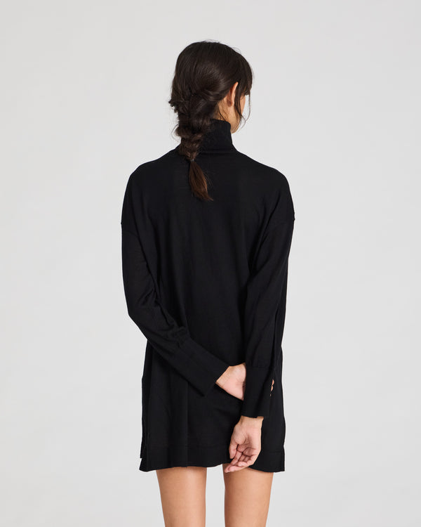 GAI+LISVA Julie Merino Turtleneck Knit 650 Black