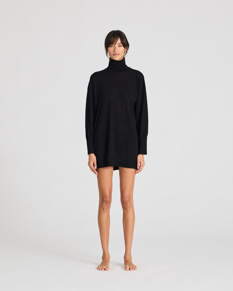 GAI+LISVA Julie Merino Turtleneck Knit 650 Black