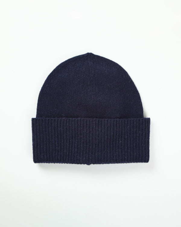 GAI+LISVA Lilly Cashmere Beanie Knit 181 Midnight Blue