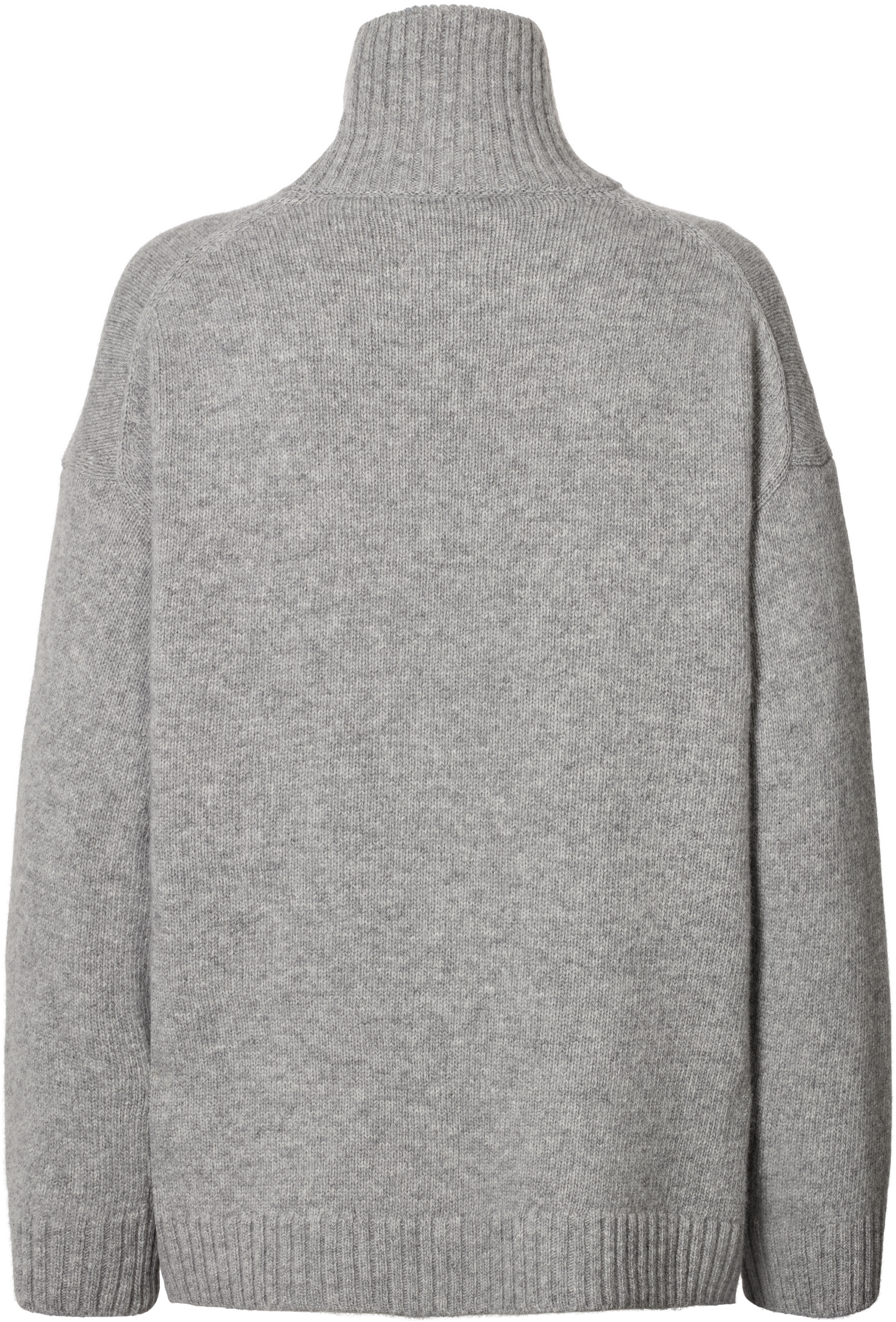 GAI+LISVA Mandie Lambswool Jumper GOTS 243975 Knit 602 Grey Melange