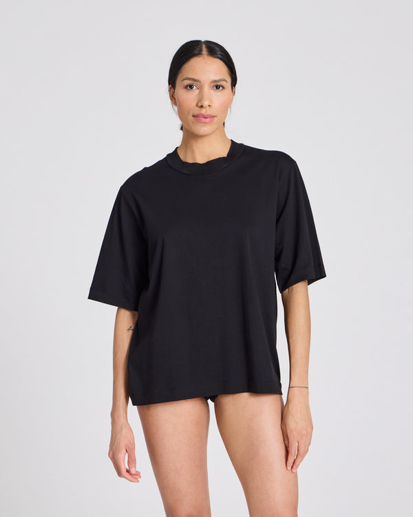 GAI+LISVA Maya Oversize Tee GOTS 243975 Top 650 Black