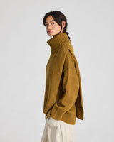 GAI+LISVA Michelle Neck Piece Knit 513 Dried Tobacco