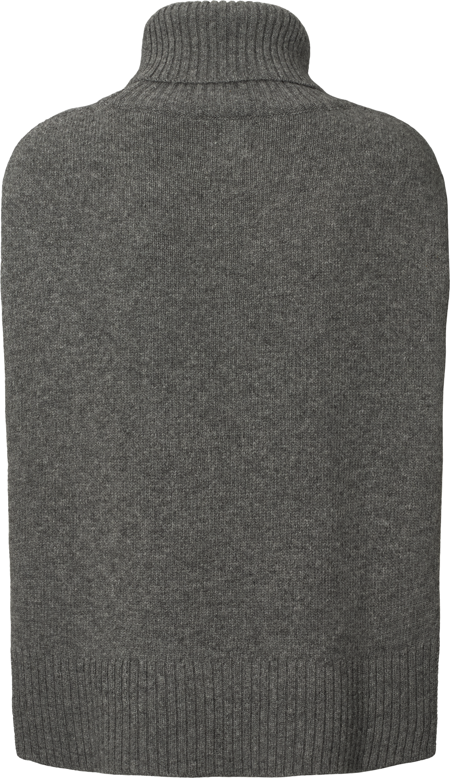 GAI+LISVA Michelle Neck Piece Lambswool l Knitwear 631 Grafitti Grey Melangé