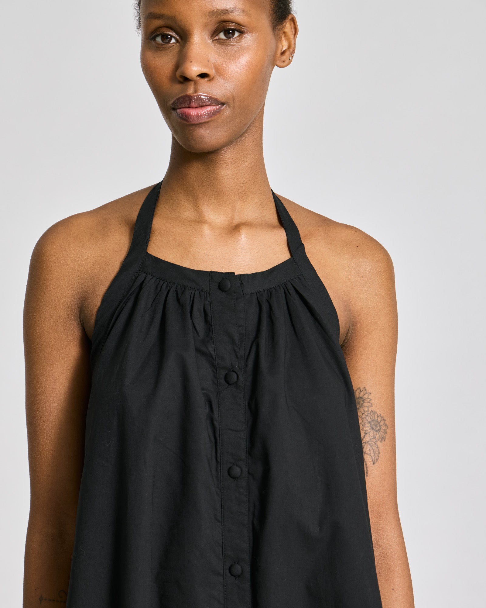 GAI+LISVA Nora Voile Halterneck Dress Dresses & Skirts 650 Black