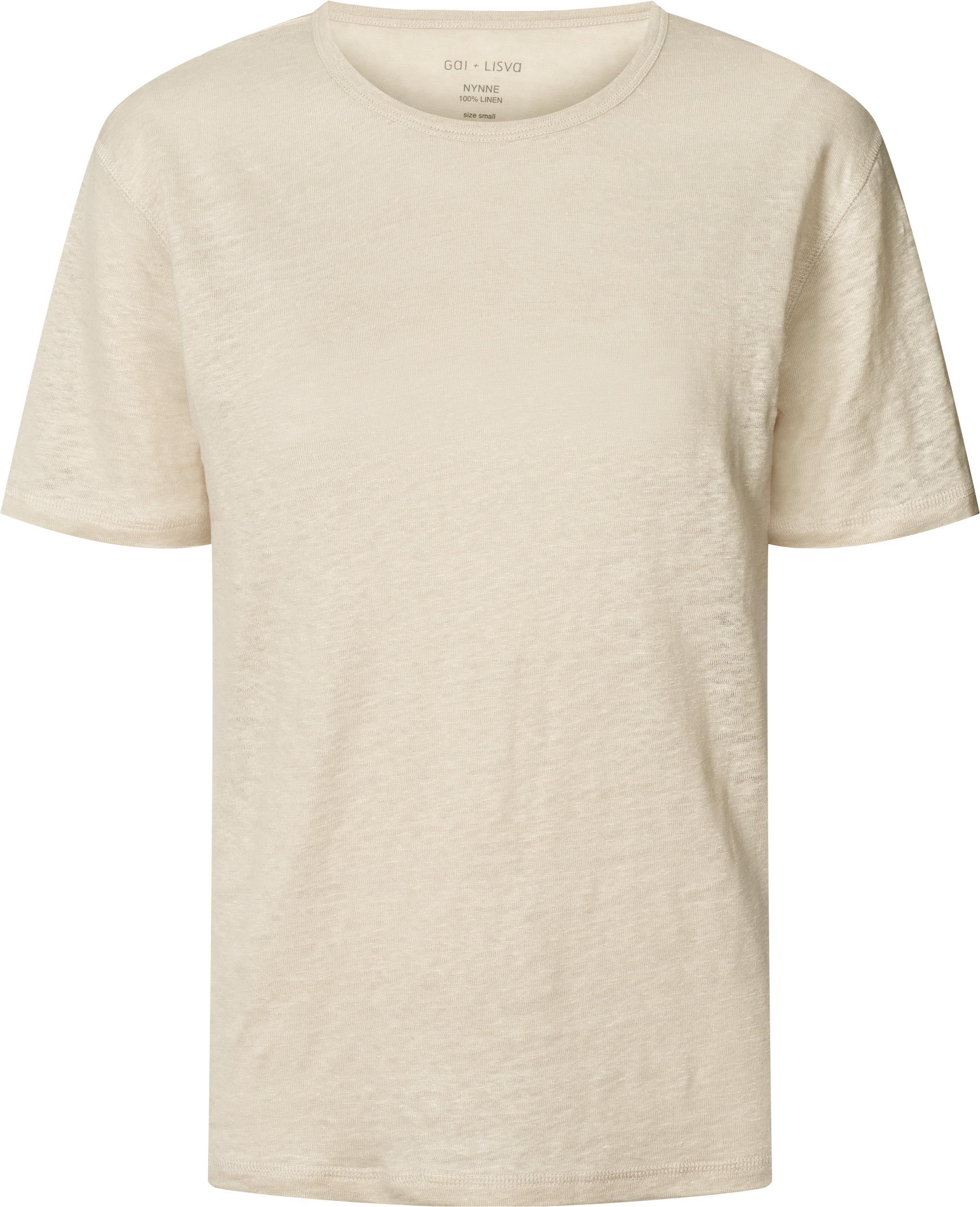 GAI+LISVA Nynne Linen Tee shirt Top 108 Moonstruck
