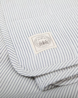 GAI+LISVA Quiltet Blanket - 130x190 cm Accessories 470 Denim Blue Stripe