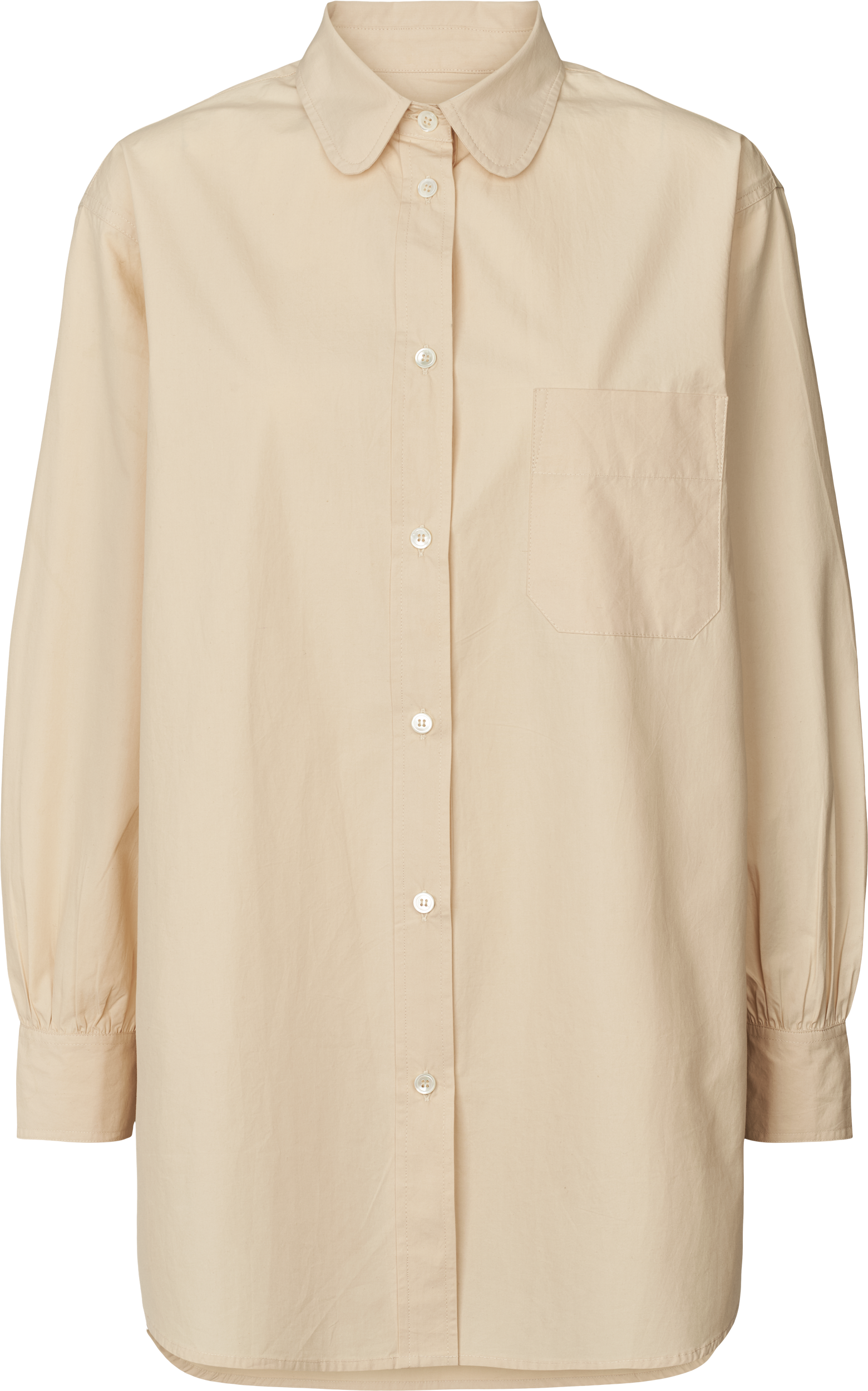 GAI+LISVA Rosa Shirt Poplin GOTS 243975 Shirt 123 Summer Sand