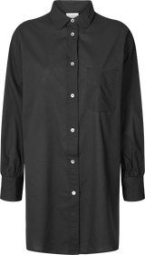 GAI+LISVA Rosa Shirt Poplin GOTS 243975 Shirt 650 Black