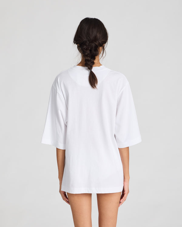 GAI+LISVA Maya Oversize Tee GOTS 243975 Top 100 White