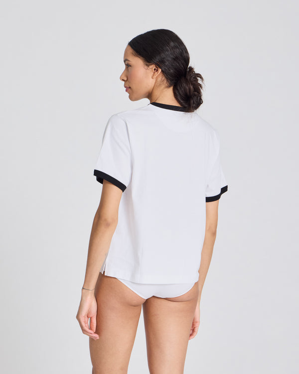 GAI+LISVA Sally Tee Top 100 White