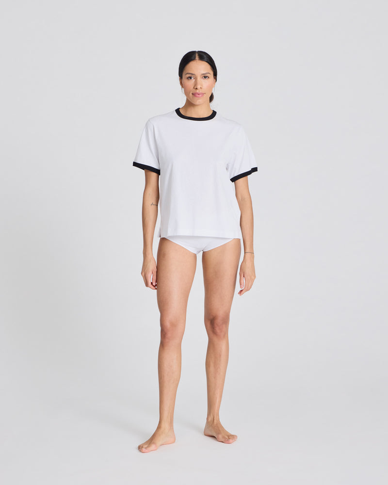 GAI+LISVA Sally Tee Top 100 White