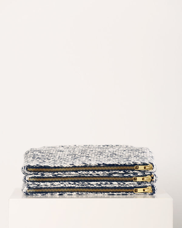 GAI+LISVA Stine Clutch Bag Accessories 857 Ecru/Navy