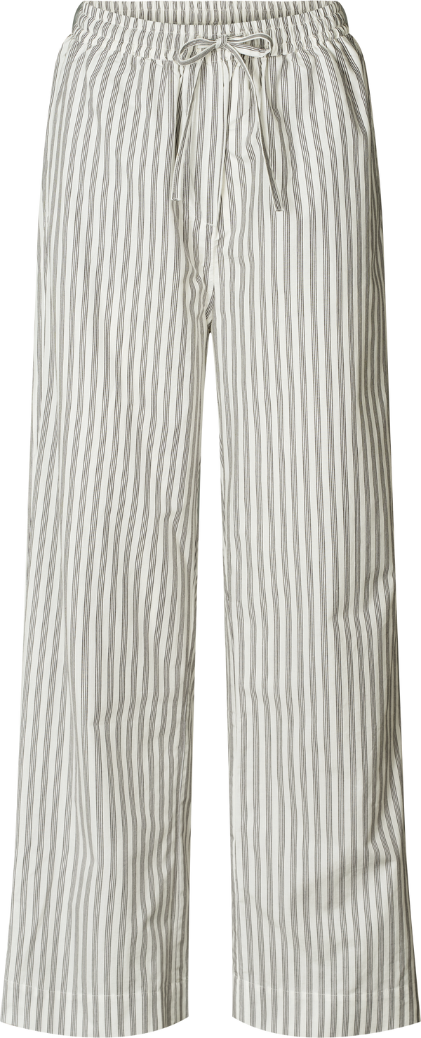 GAI+LISVA Thilde Pant Yarn dyed Pants & Shorts 856 White/ Kangaroo