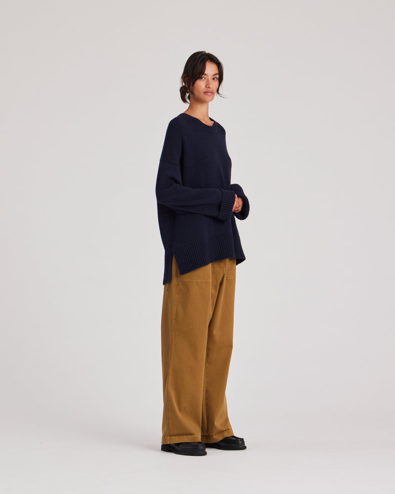 GAI+LISVA Tinne Pant Cotton Pants & Shorts 201 Tobacco