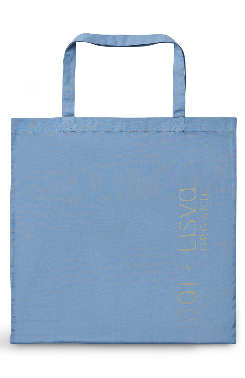 GAI+LISVA Tote Bag Cotton Accessories 658 Powder Blue