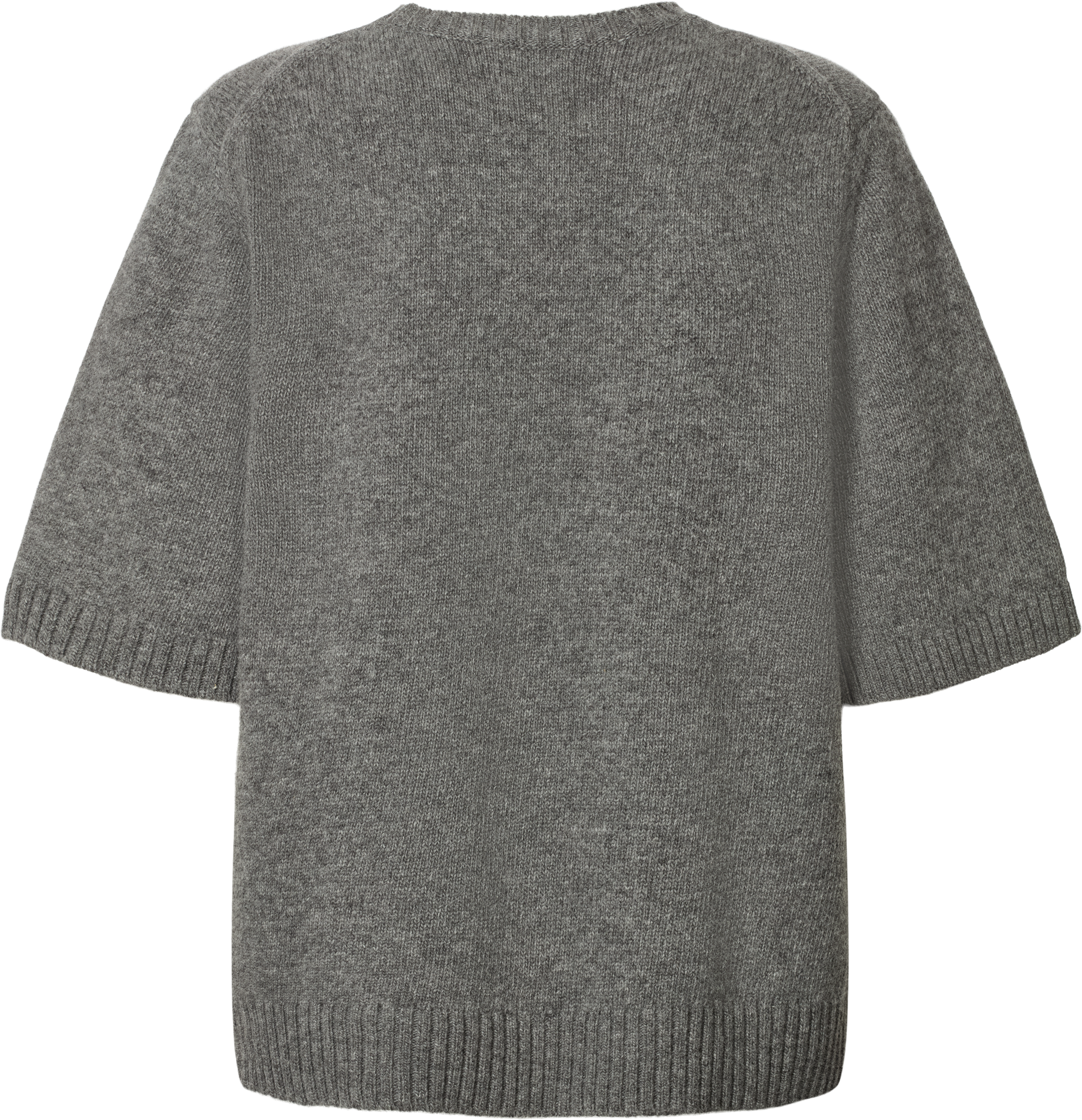 GAI+LISVA Tulle Lambswool Jumper GOTS 243975 Knit 631 Grafitti Grey Melangé