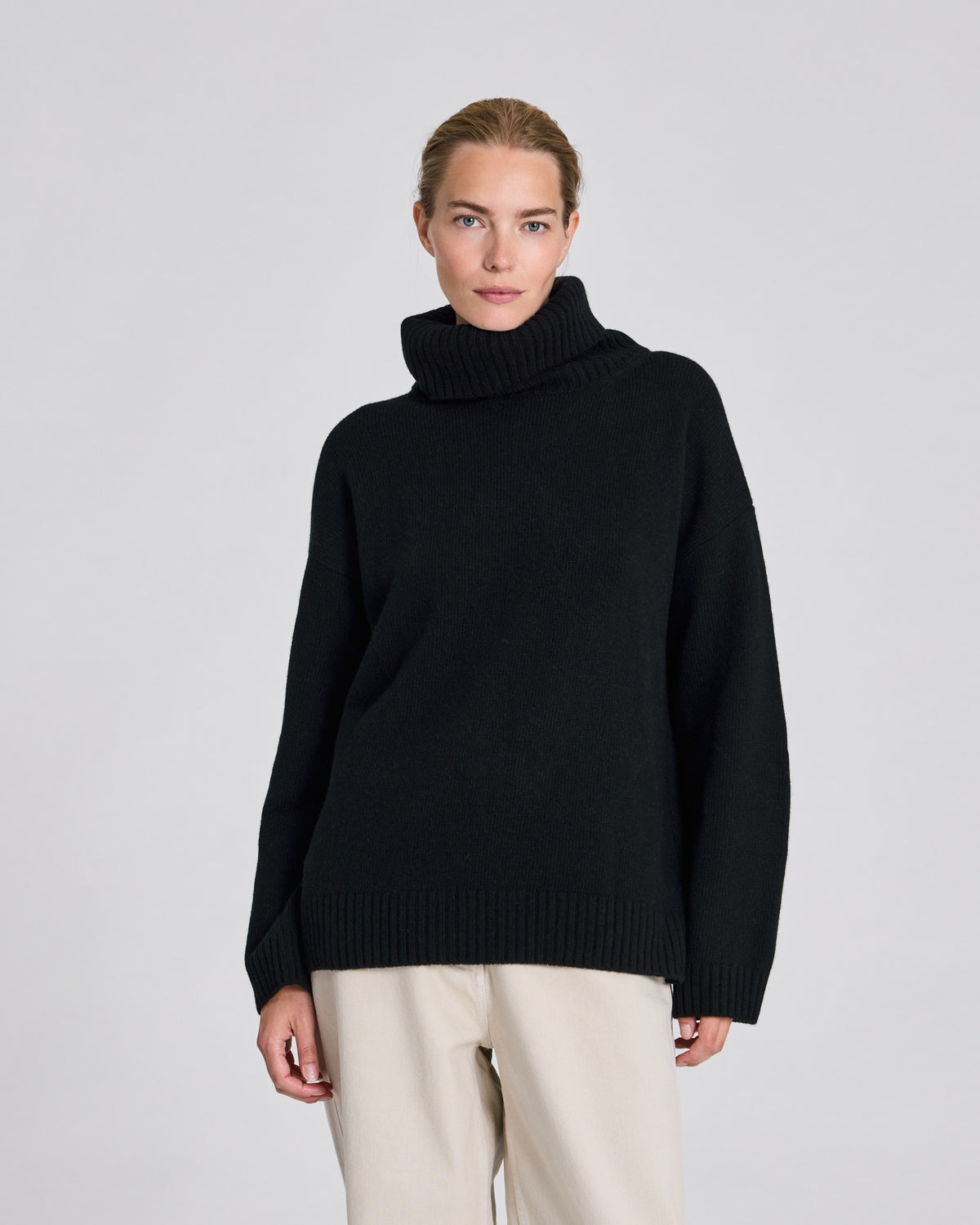 GAI+LISVA Vera Lambswool Jumper Lambswool l Knitwear 650 Black