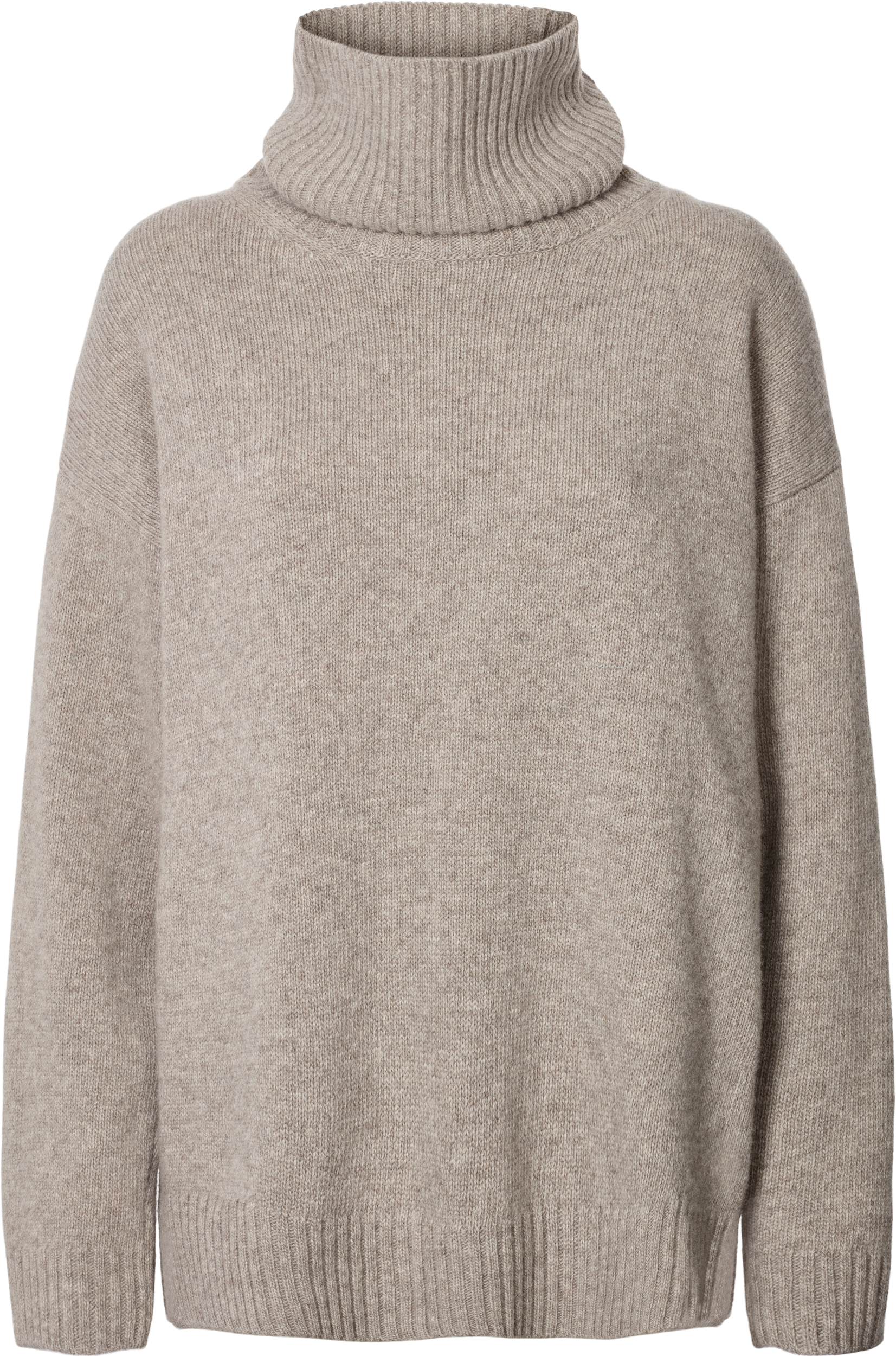 GAI+LISVA Vera Lambswool Jumper GOTS 243975 Knit 173 Stone Grey