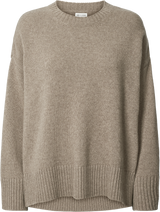 GAI+LISVA Vigga Lambswool Jumper Knit 173 Stone Grey