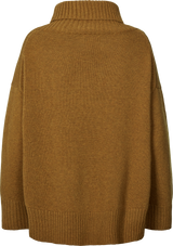 GAI+LISVA Vita Lambswool Jumper Knit 513 Dried Tobacco