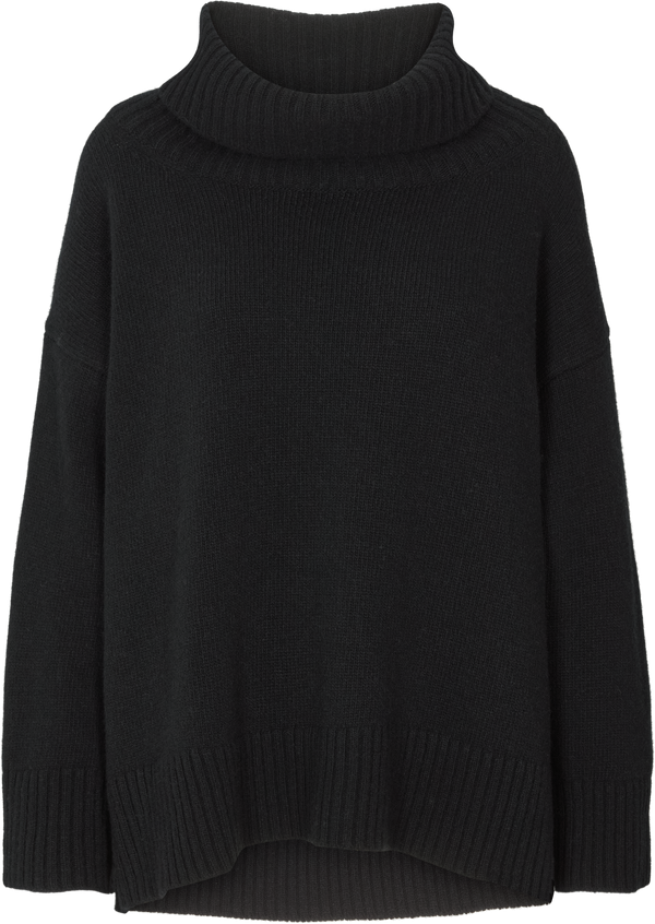 GAI+LISVA Vita Lambswool Jumper Knit 650 Black