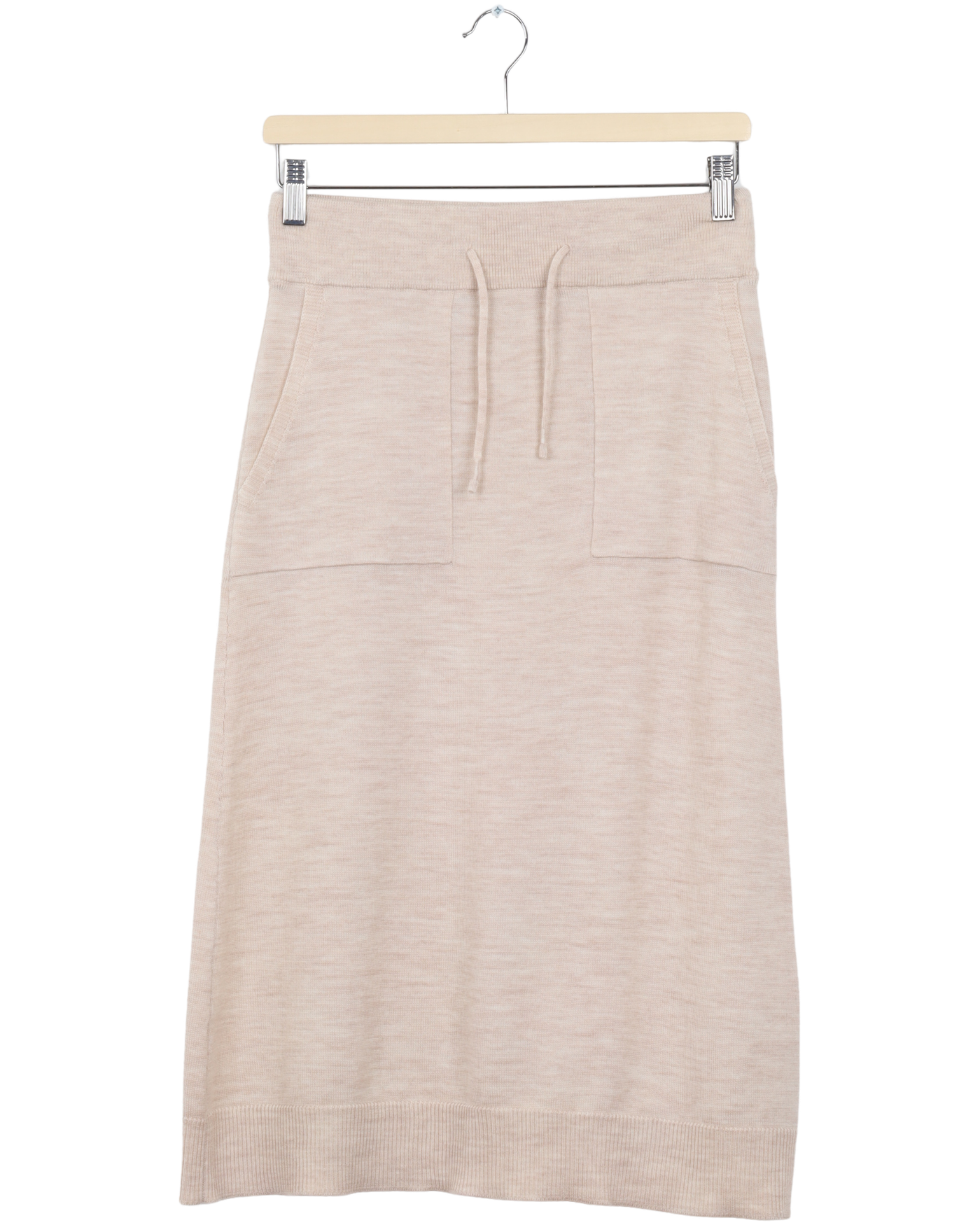 Secondhand Lucia Merino Skirt - Nougat Melange