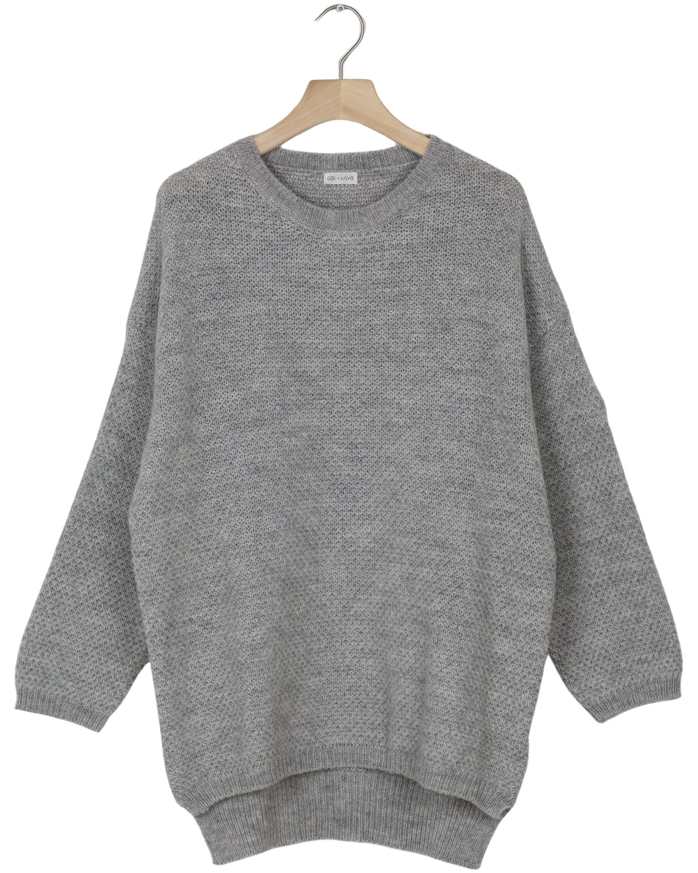 Secondhand Martina Knit Pullover - Light Grey Melange