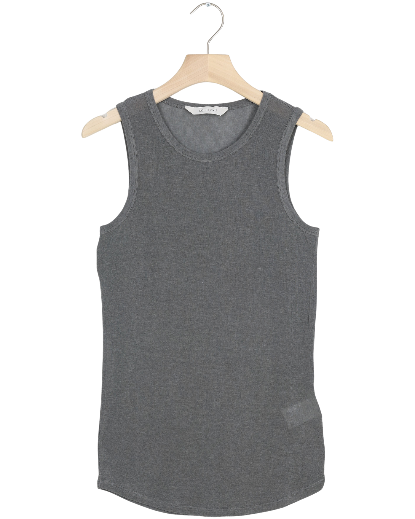 Secondhand Alberte Wool Top - Dark Gull Grey