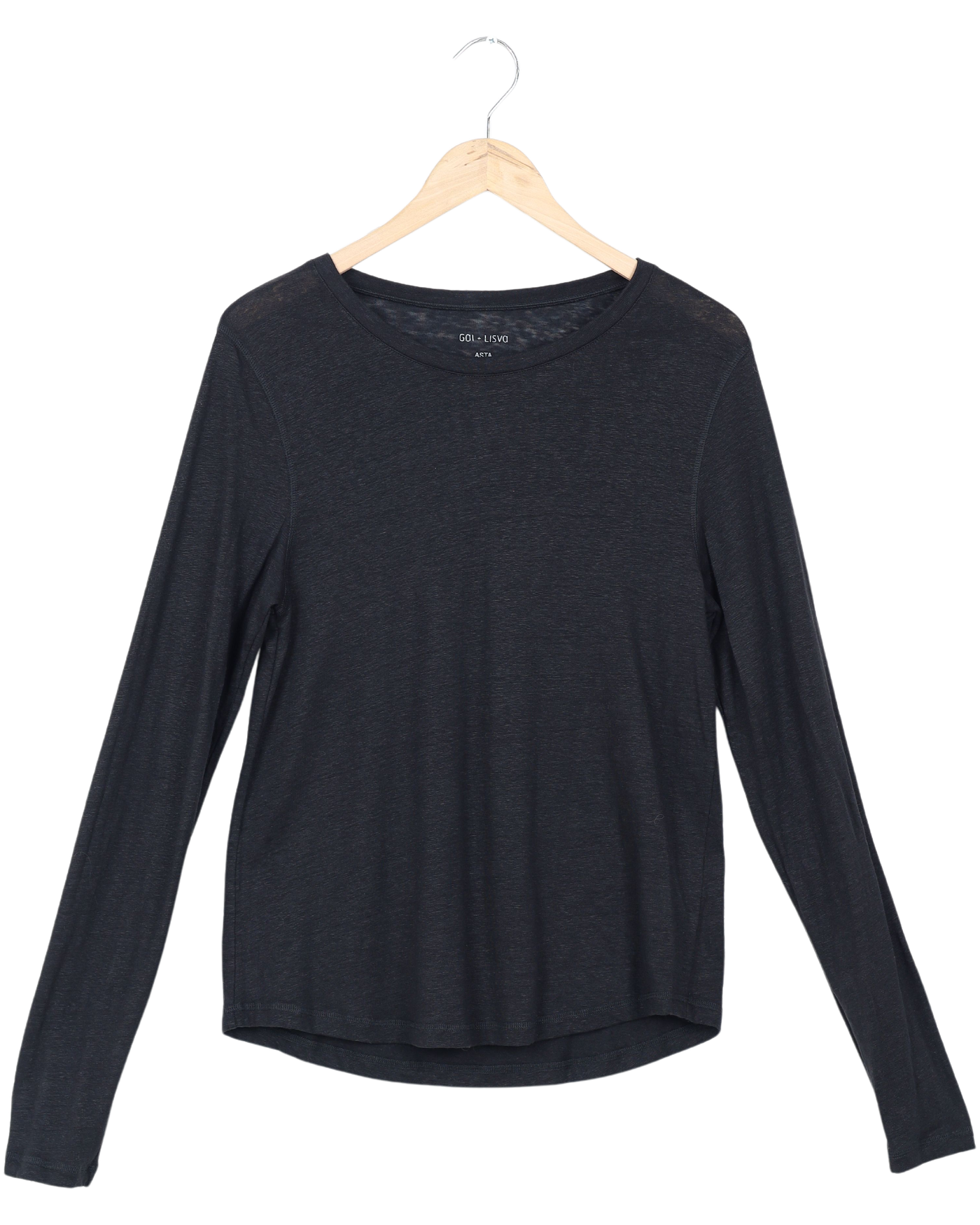 Secondhand Asta Linen Tee - Black