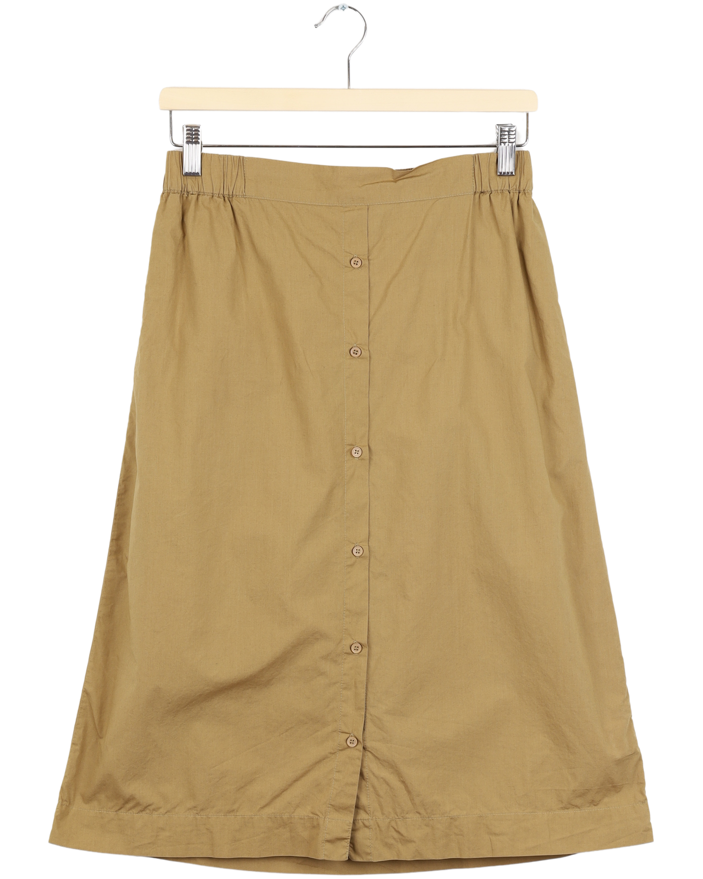 Secondhand Benedicte Skirt Cotton Popllin - Brown Mustard
