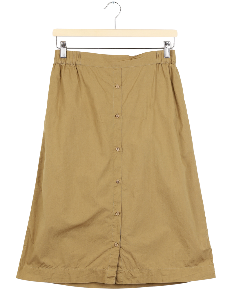 Secondhand Benedicte Skirt Cotton Popllin - Brown Mustard
