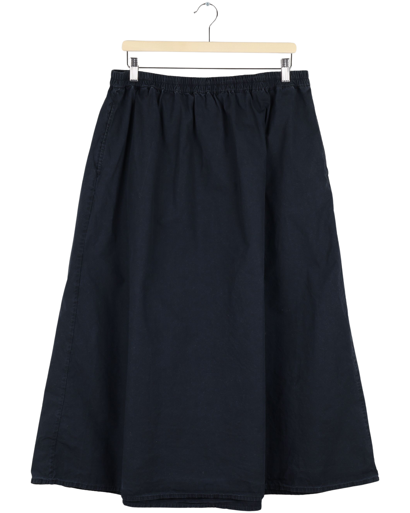 Secondhand Astrid Long Skirt Poplin - Black