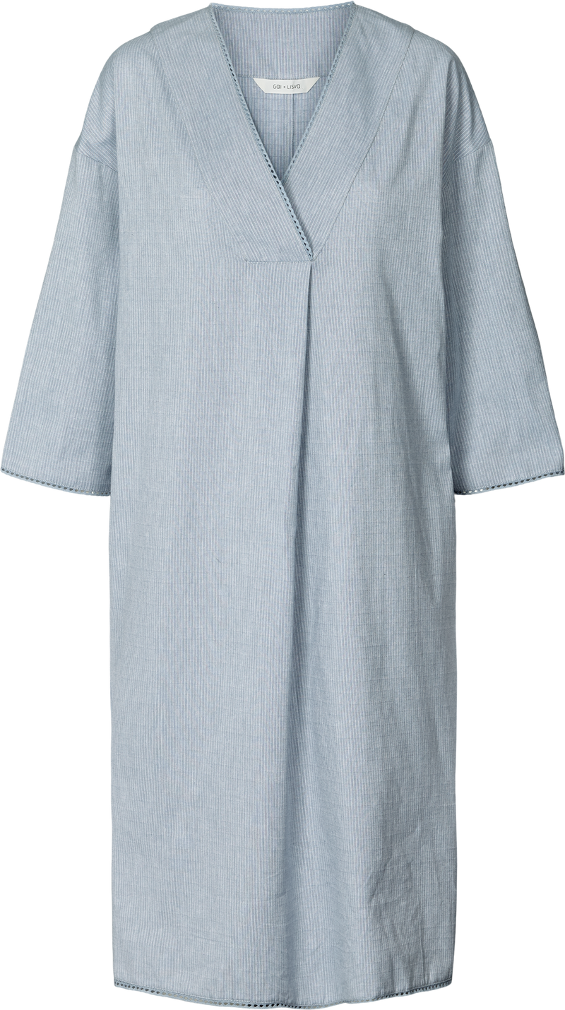 GAI+LISVA Ofelia Dress Cotton Texture Dresses & Skirts 451 Dove Feather